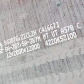 ASTM A387 CR-MO مصر دات اسٹیل پریشر برتن پلیٹیں